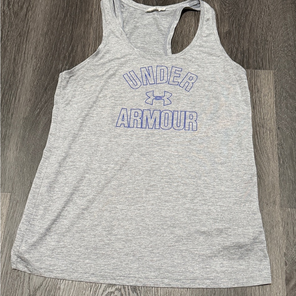 Under Armour Women's Heather Gray Tank Top